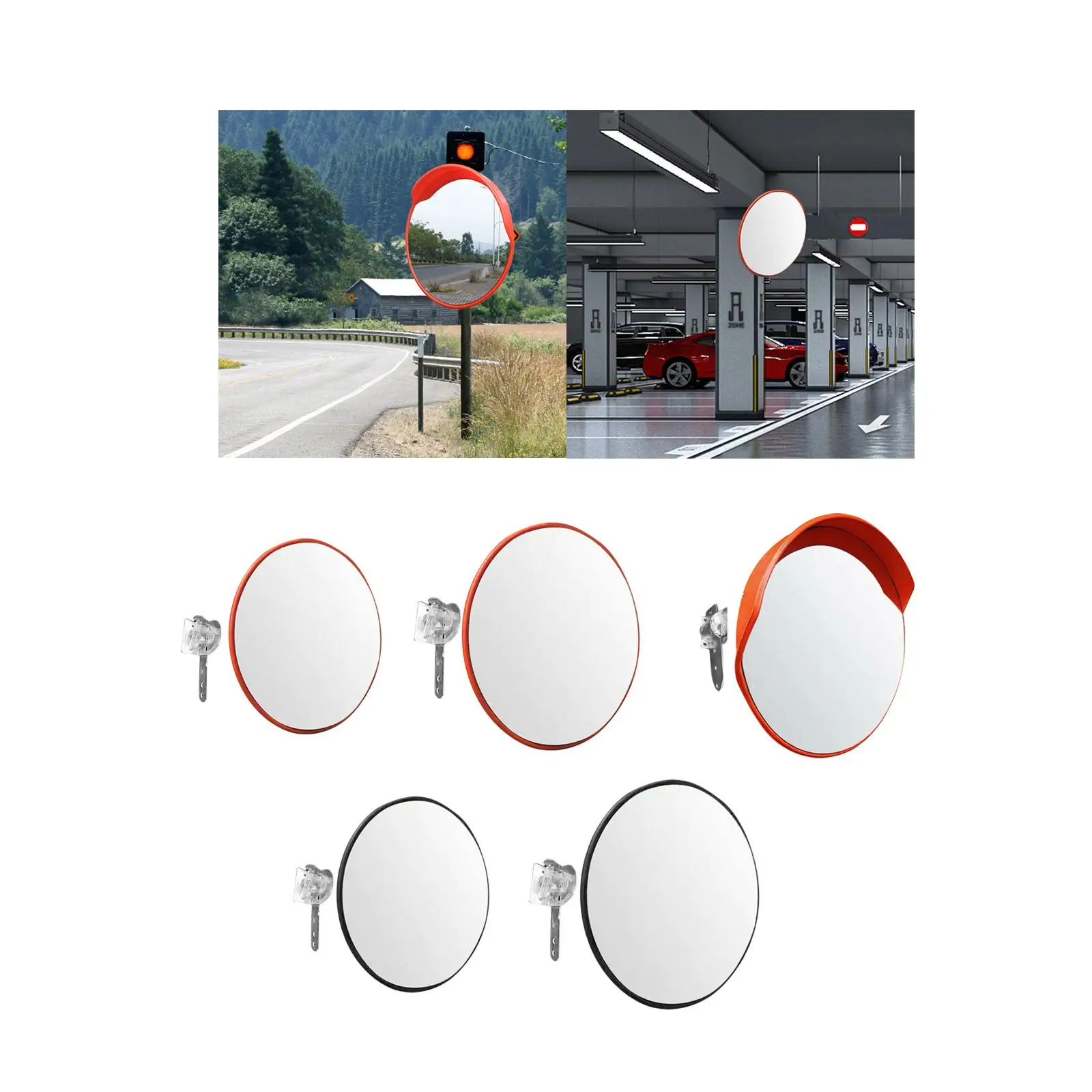 Convex mirror for traffic , convex mirror for warehouse, road, driveway,