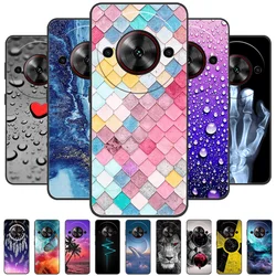 For ZTE Nubia Focus Case Cute Cartoon Animal Shockproof Silicone TPU Phone Cover For ZTE Blade A75 5G Painting Coque Bumper