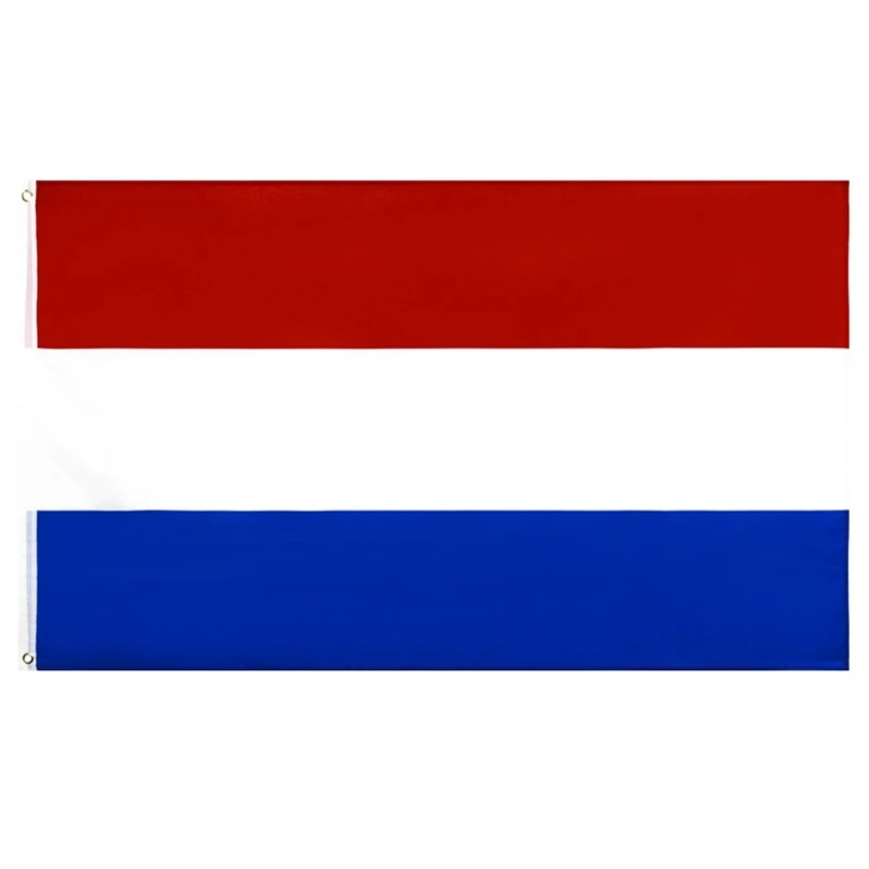 

3x5Foot Netherlands Bright Color & Fade Proof Double Stitched Holland National Flags Polyester with Brass Grommets