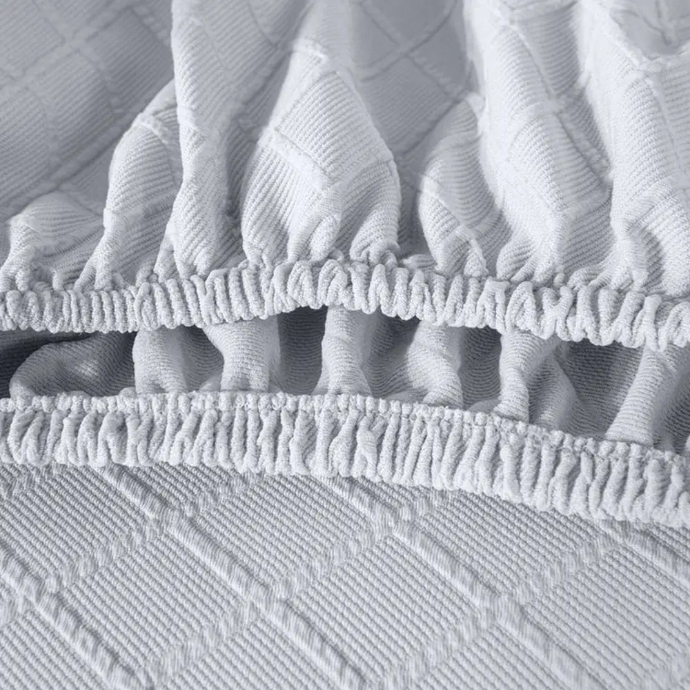 New Elastic Fabric Fan Cover Round Half Wrapped Elastic Heater Cover Universal Protective Dust Cover Household