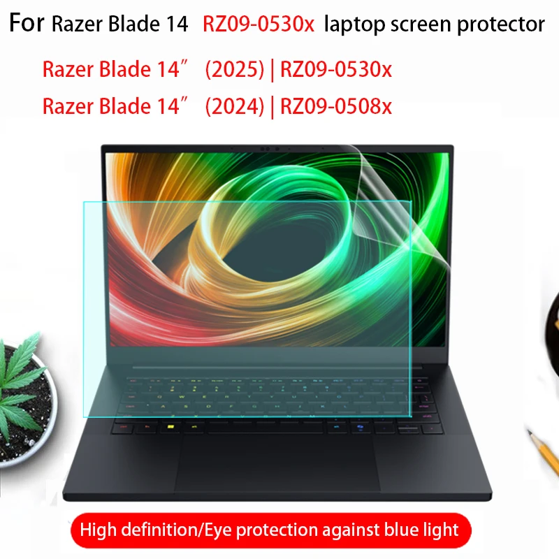For Razer Blade 14 2025 2024 HD Screen Protector 14-inch RZ09-0530 Laptop Anti-Reflective Film RZ09-0508 Privacy Protective Film