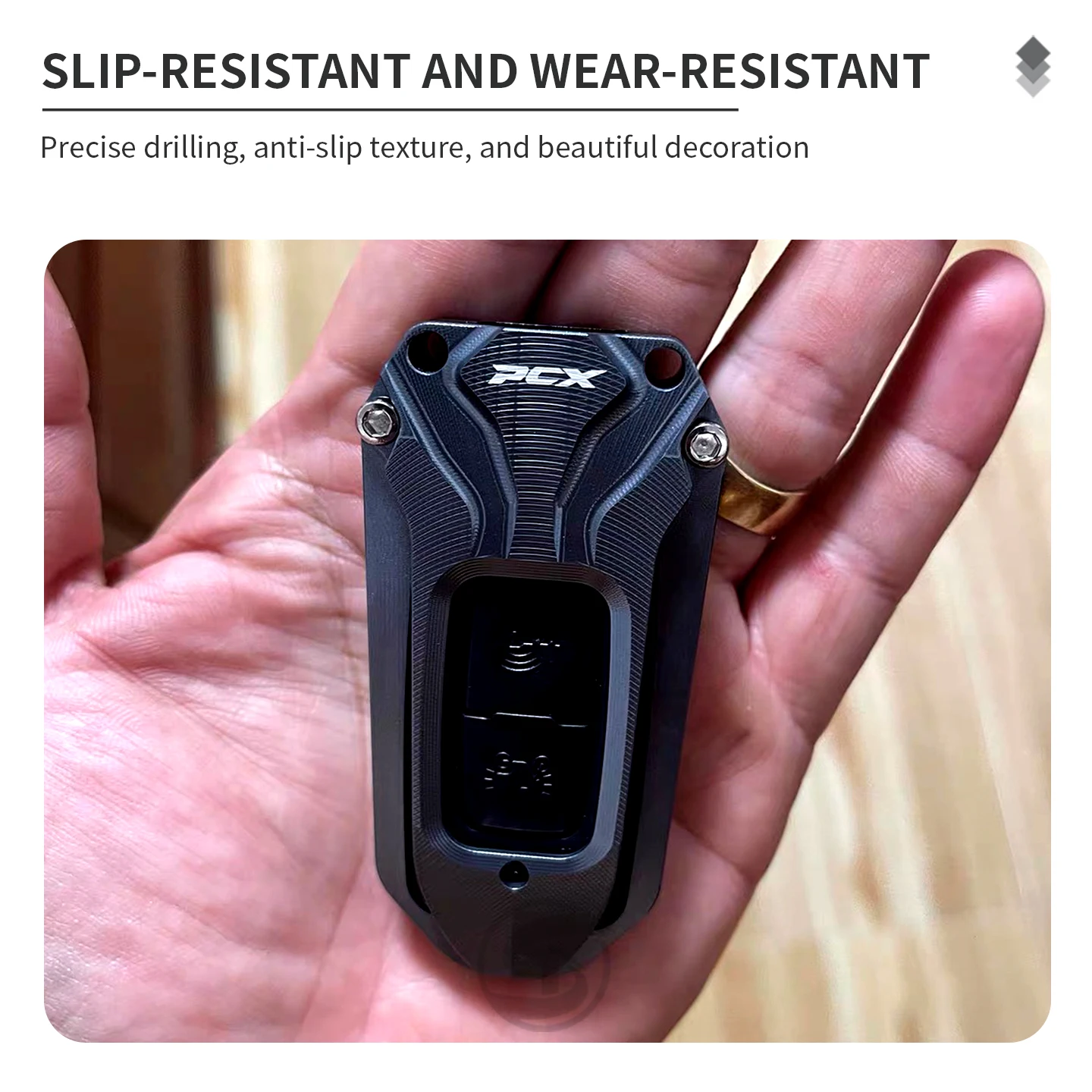 Suitable for 2021-2026 Honda PCX160 125 modified motorcycle accessories, aluminum alloy key case,remote control protective cover