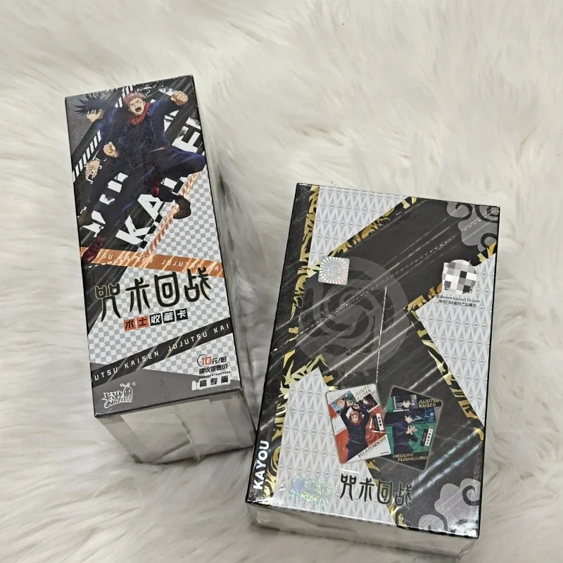 

KAYOU Jujutsu Kaisen Card Advanced Chapter Gojo Satoru Fushiguro Megumi Itadori Yuji Warlock Коллекционная карта игрушка в подарок