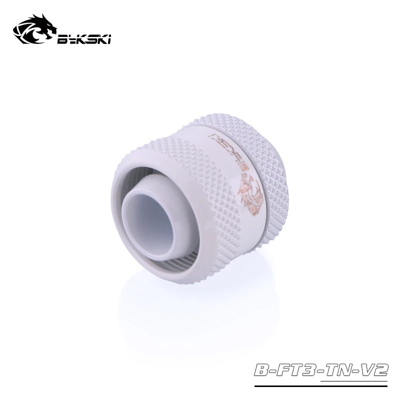 Bykski Hose Tube Fitting Use for ID 9.5mm + OD 12.7 Pipes 3/8