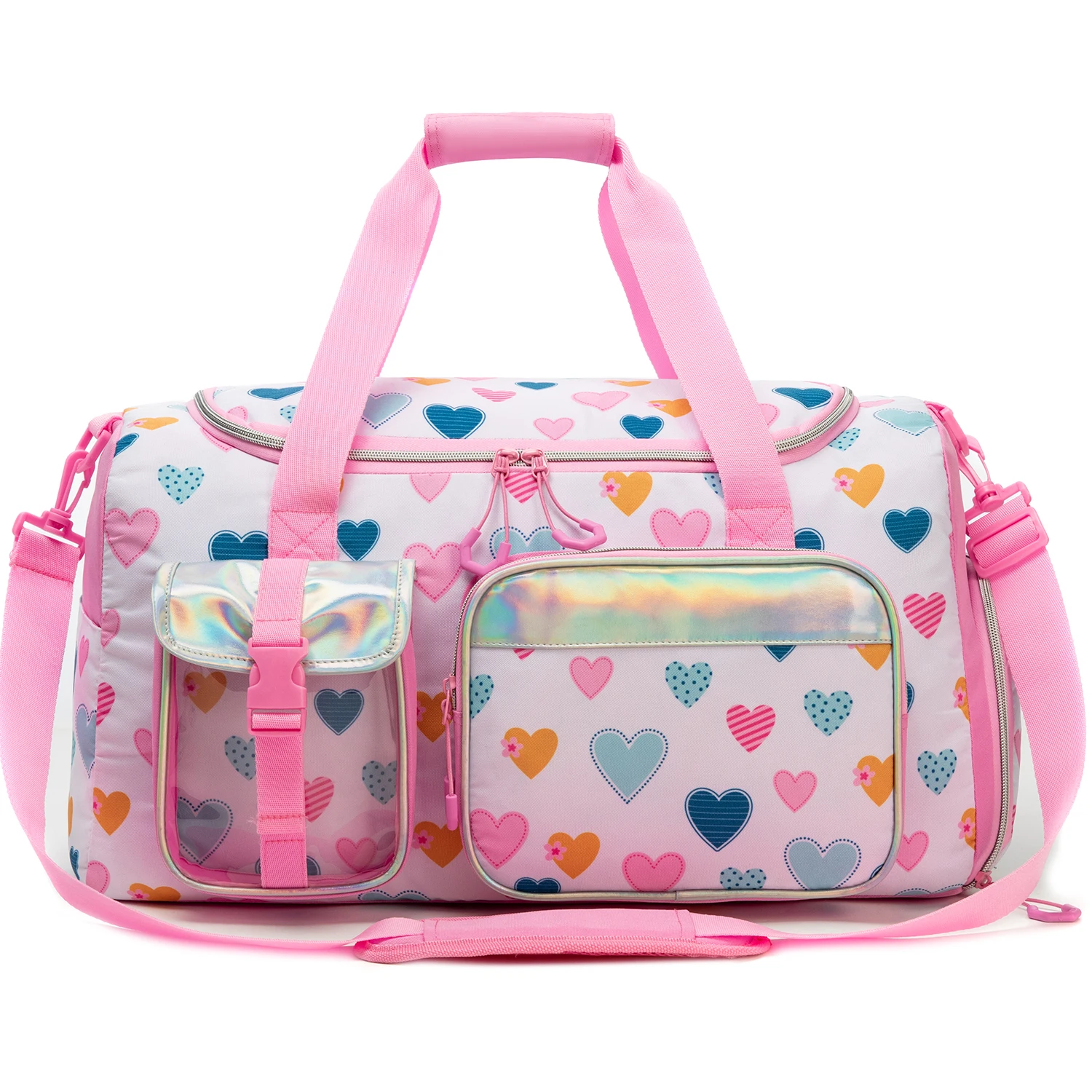 

Travel Duffle Bag Lightweight Water Resistant and Spacious for Gym Trips Features Dry Wet Separation and Multiple Pockets