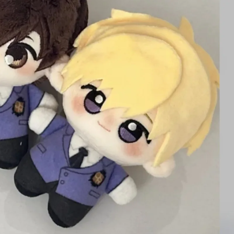 Japanese Anime Periphery Tamaki Suoh Haruhi Fujioka Short Legs Plush Dolls Study Desktop Decoration Anime Enthusiast Collection