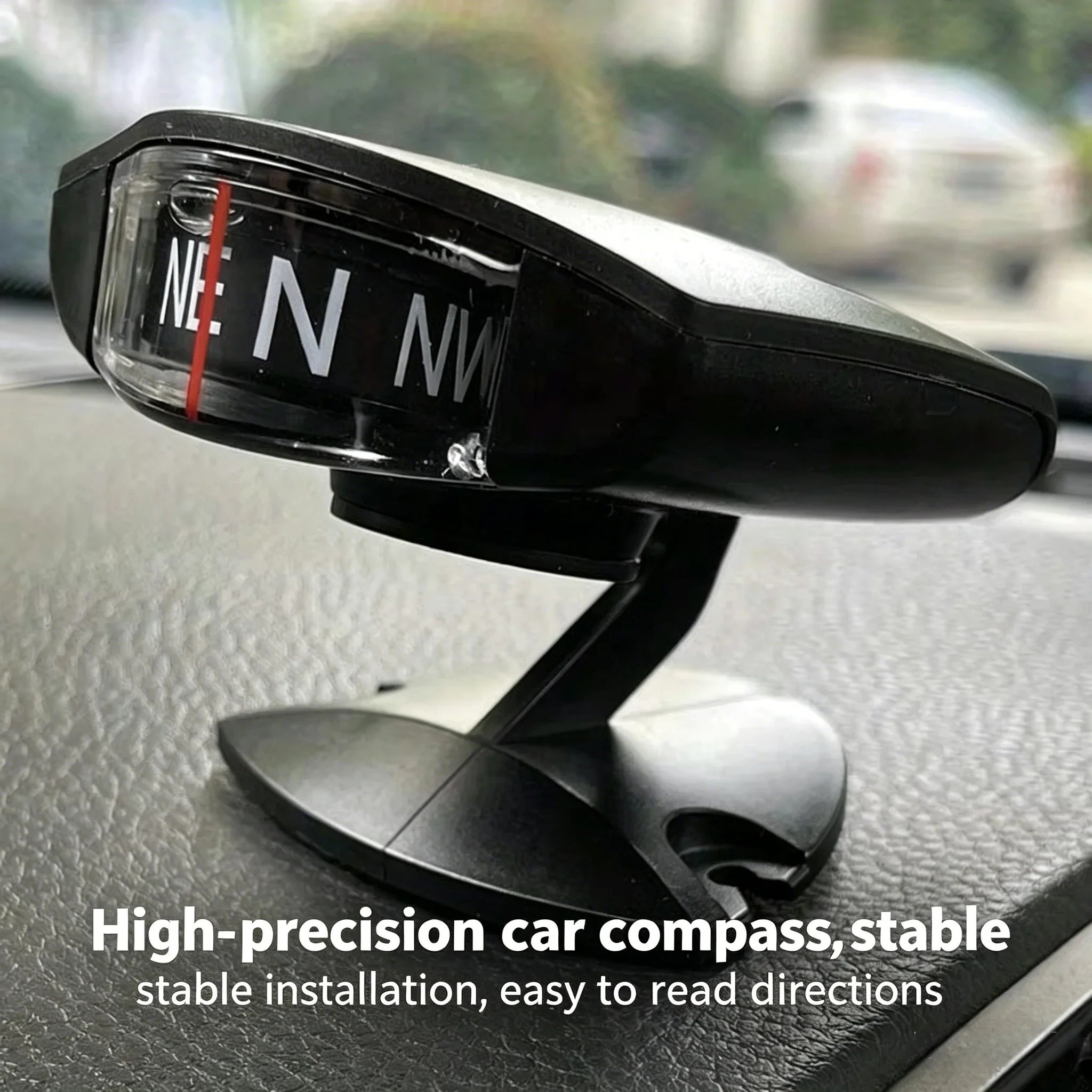 Waterproof 4x4 Off Road Marine Compass High Precision Anti Vibration Car Gadgets Universal Motorcycle Boat SUV Dashboard Mount