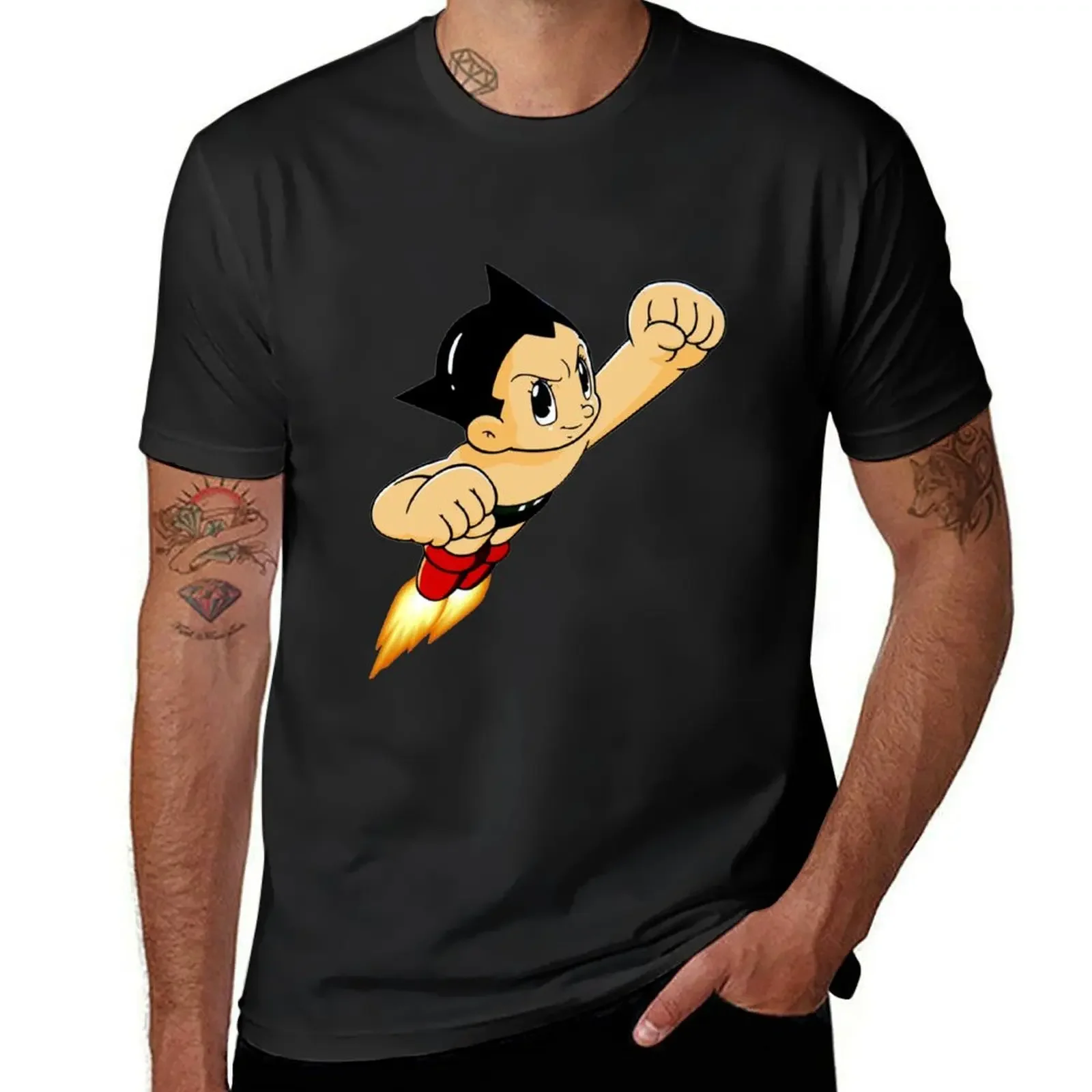 

Astro Boy Mighty Atom T-Shirt customs sweat sports fans plain black t shirts men