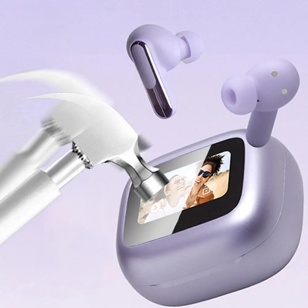 For Live Beam 3 LCD Screen Protective Film Explosion-proof And Scratch-proof Bluetooth Earphone Box Film Screen