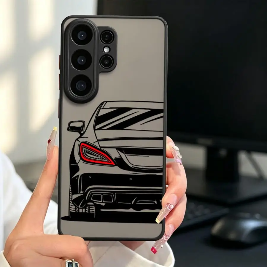 Sport Car Cool Funda Back Phone Cover Case for Samsung Galaxy S26 S20 FE S23 FE S24 Plus S25 Ultra Note 20 Ultra 10+ S21 S22