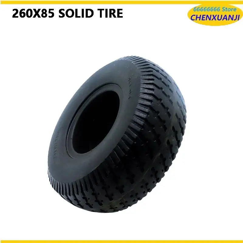 

Enhanced 260x85 Solid Tire for Scooters - Designed for Maximum Wear Resistance and Traction