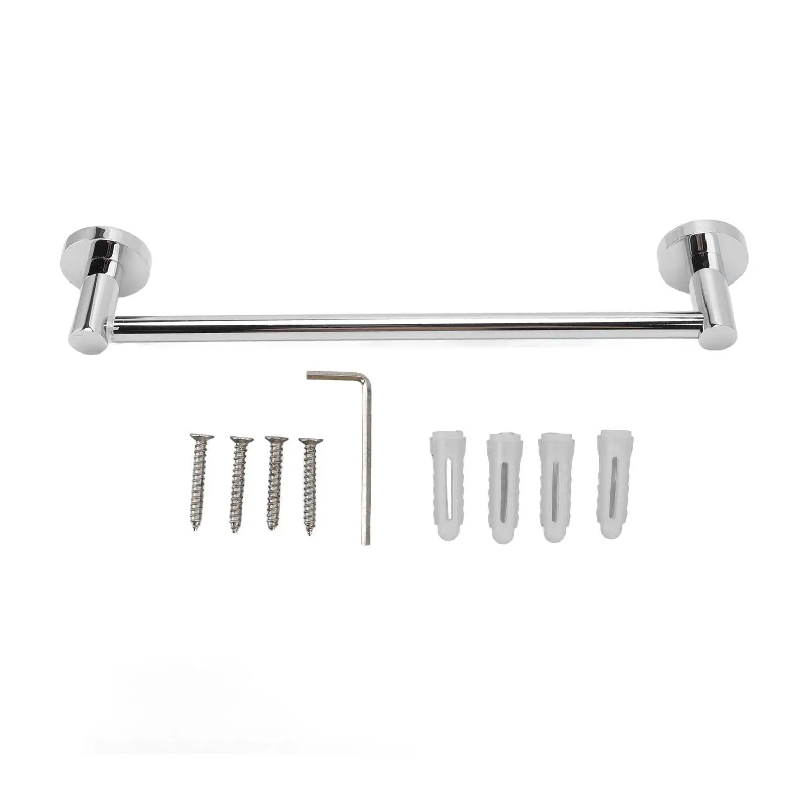 Stainless Steel Retractable Towel Bar - Rustproof, Durable Design for Bathroom & Kitchen