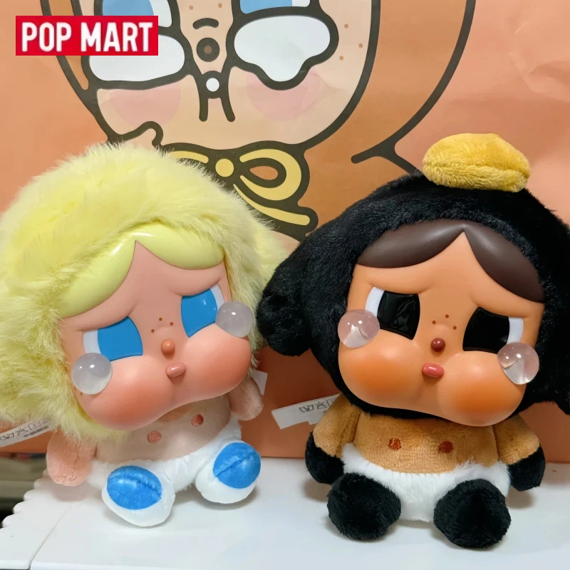 

Брелок-подвеска POPMART CRYBABY Crying Babe Series Born Brown из винила и плюша, милая коллекционная кукла для фанатов аниме и в подарок