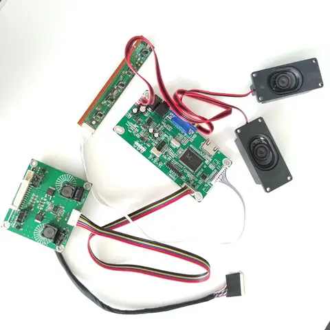 EDP Controller board Kit + speaker for iMAC 27" LM270WQ1-SDF1 LM270WQ1-SDFV 2560*1440 LED HDMI-compatible VGA screen WLED Panel