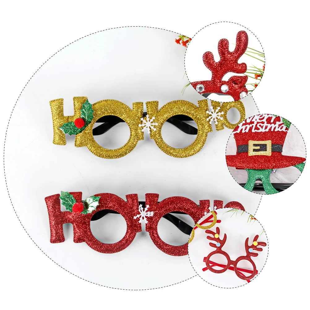 

14 Pcs Bachelorette Christmas Glasses Suit Decoration Funny Frame Costume Eyewear Child