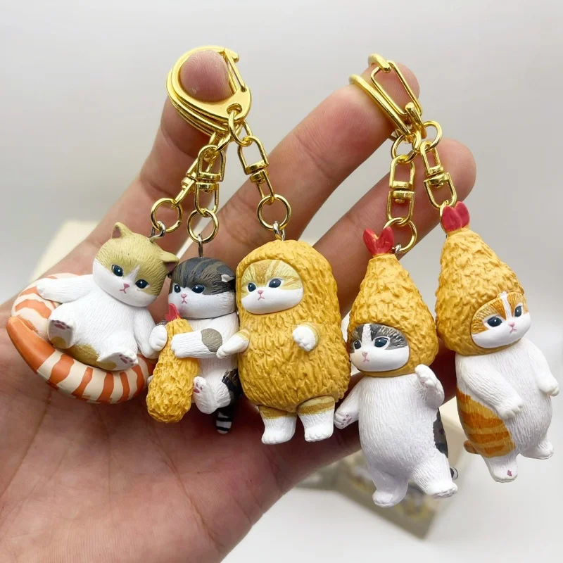 Kretailers-Chats Mofusand Cosplay pour enfants, Tempura, Fried ShriAJChips, Food Series, Kitten Blind Box, Butter FigAuckland Ornements, Toy Gifts, New