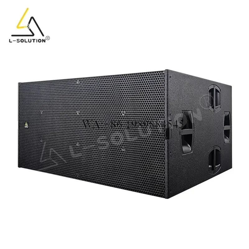WMWMNU LSB22 High Performance Subwoofer Bass Speaker Box Dual 18 Inch Passive Live Sound System Subwoofer Speakers for Ground