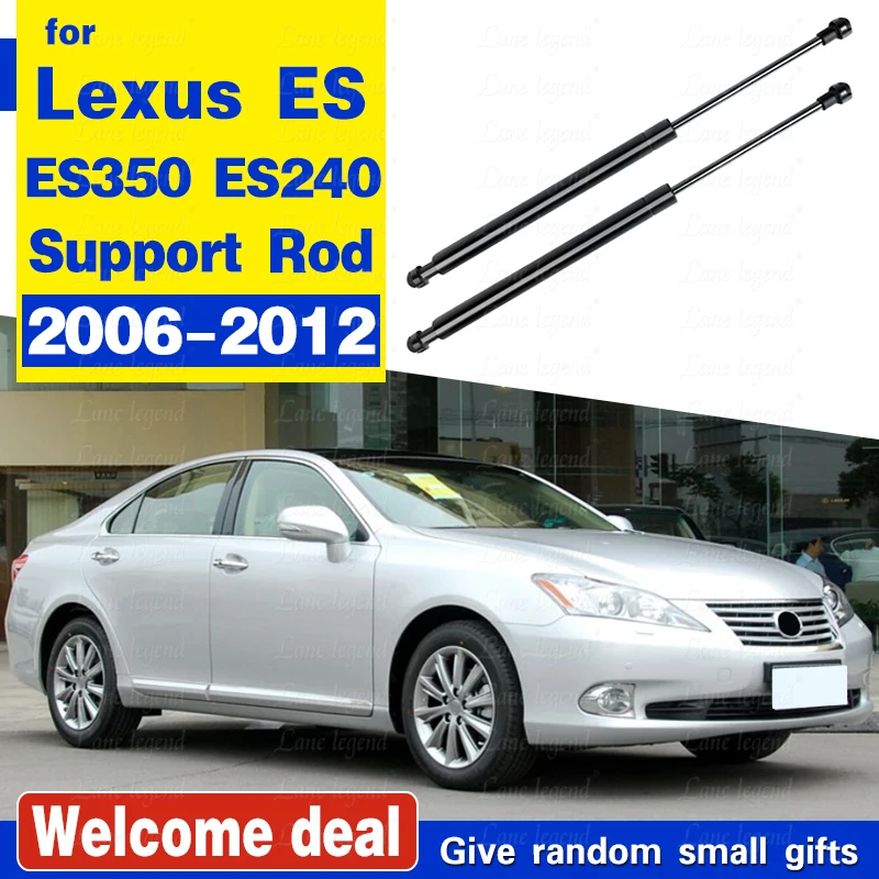 For Lexus ES ES350 ES240 2006-2012 Bonnet Hood Lift Supports Shock Gas Struts Hood Struts Gas Spring Bracket Shock Bracket 2Pcs