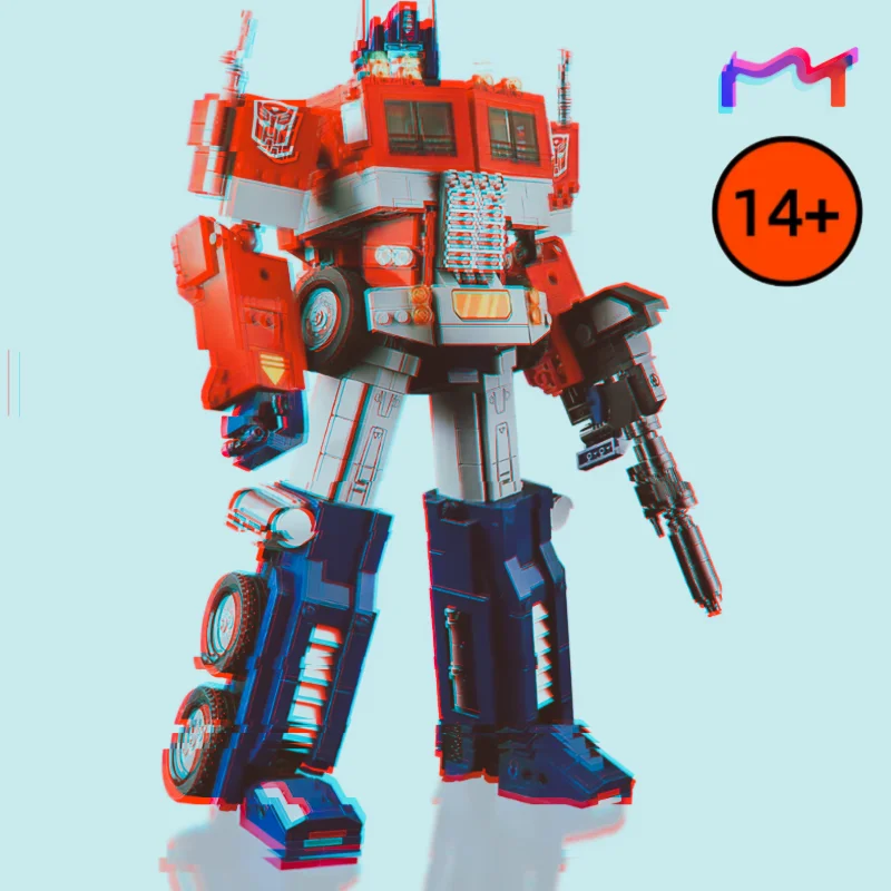 

1508 шт., креативные 2 в 1, фигурки робота-трансформеры, строительные блоки, модель, кирпичи, игрушки для детей и взрослых, подарок на день рождения, домашний декор