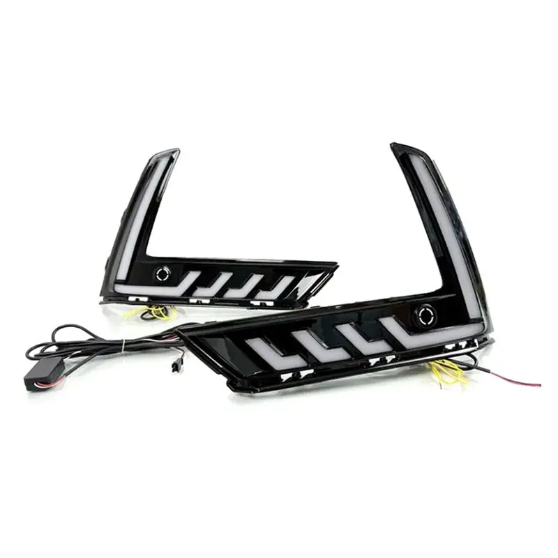 

Top!-Car Daytime Running Lights Fog Lights Front Bumper Turn Signals For Honda CRV CR-V 2023 2024