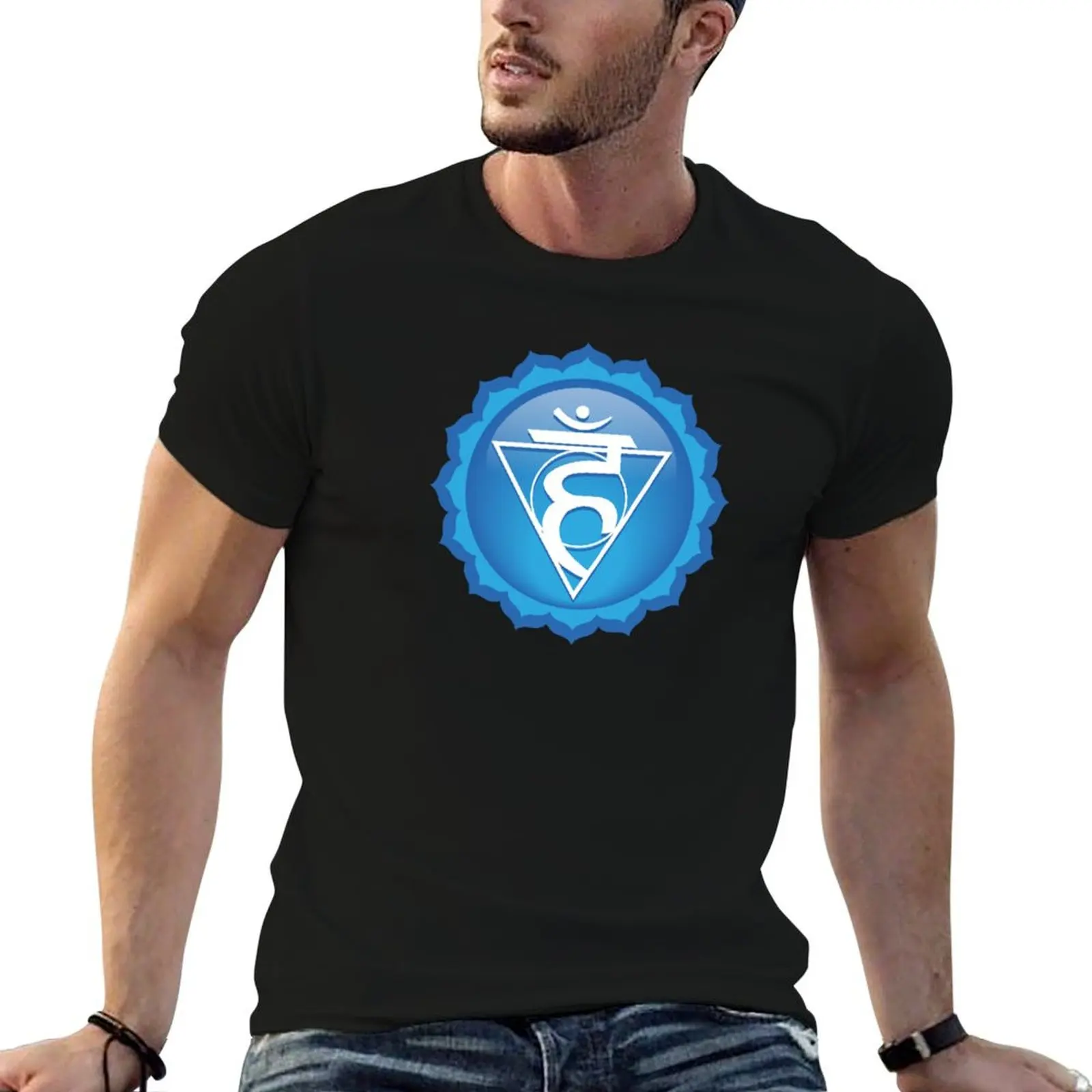 Throat Chakra Symbol T-Shirt tees cute clothes Men's t-shirts