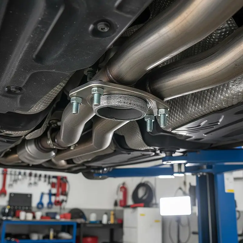 Universal Exhaust Donut Gasket Premium Heat Resistant Seal Ring Replacement for Automotive Muffler Maintenance