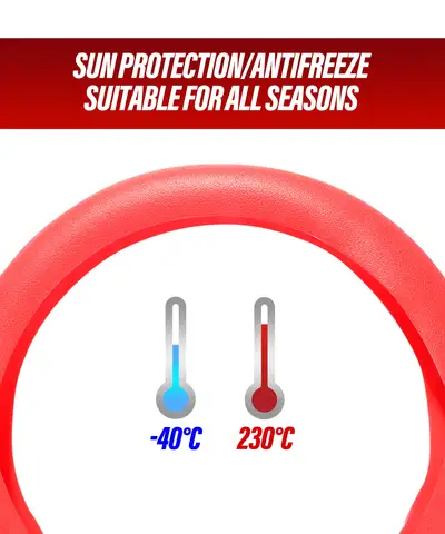 10 best sales 16 inch steering wheel cover - №1