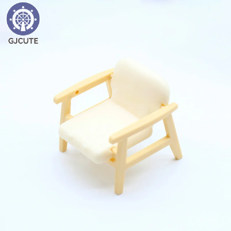 1Pcs Dollhouse Mini Sofa Chair Micro Scene Model DIY Living Room Family Toy Doll Girl Gift Dollhouse Furniture Accessories