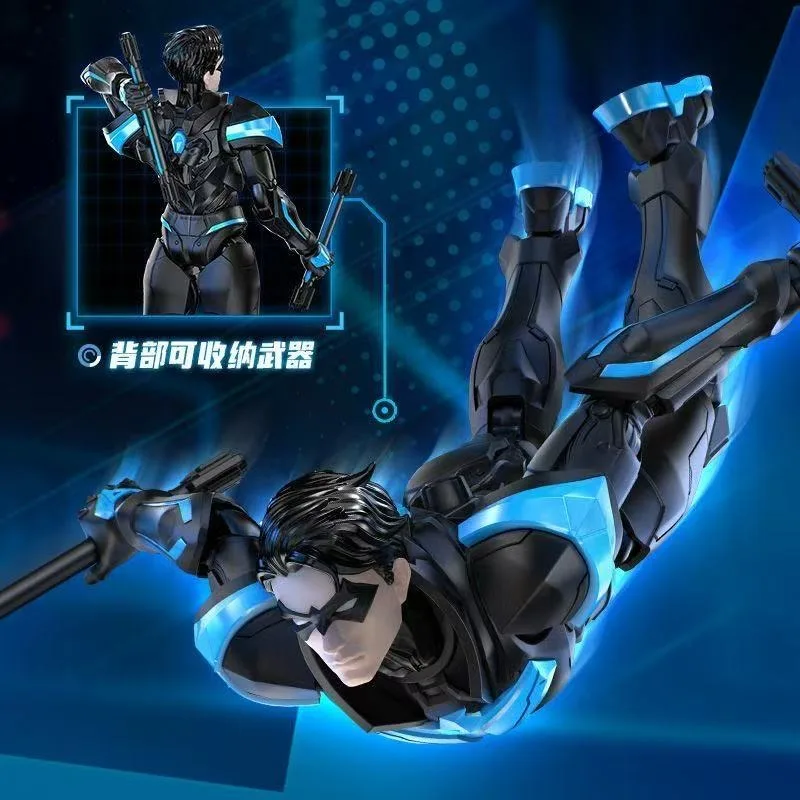 

В наличии: Blokees DC Heroes Transcendent Edition Nightwing — подвижная сборная модель, подарок на день рождения для детей, аниме-фигурка