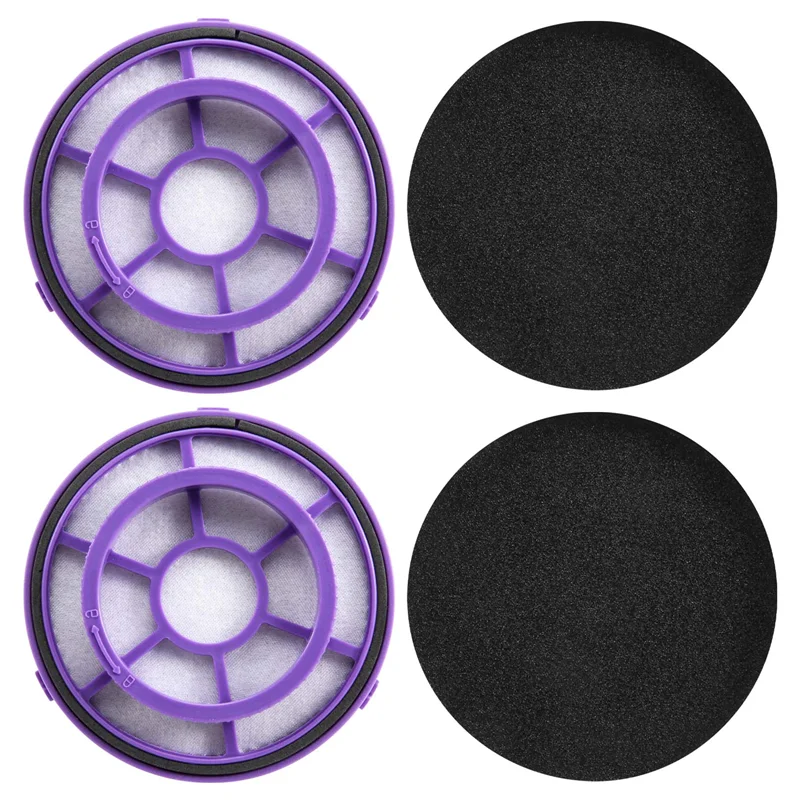 ملحقات المكنسة الكهربائية A39M فلتر HEPA ينطبق على قطع غيار المكنسة الكهربائية PUPPYOO D-526 WP526، قطعتان