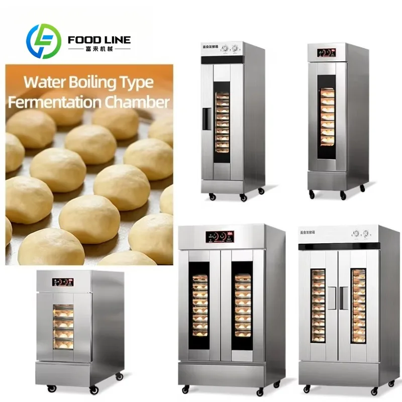 10-Tray Commercial Dough Proofer Vertical Cabinet Refrigerated Frozen Proofing Cabinet for Bakery Custom Water-Boiled Proofer