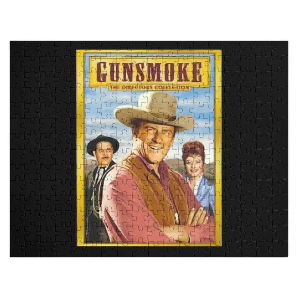 

Головоломка Gunsmoke деревянный декор картины деревянный пазл для взрослых