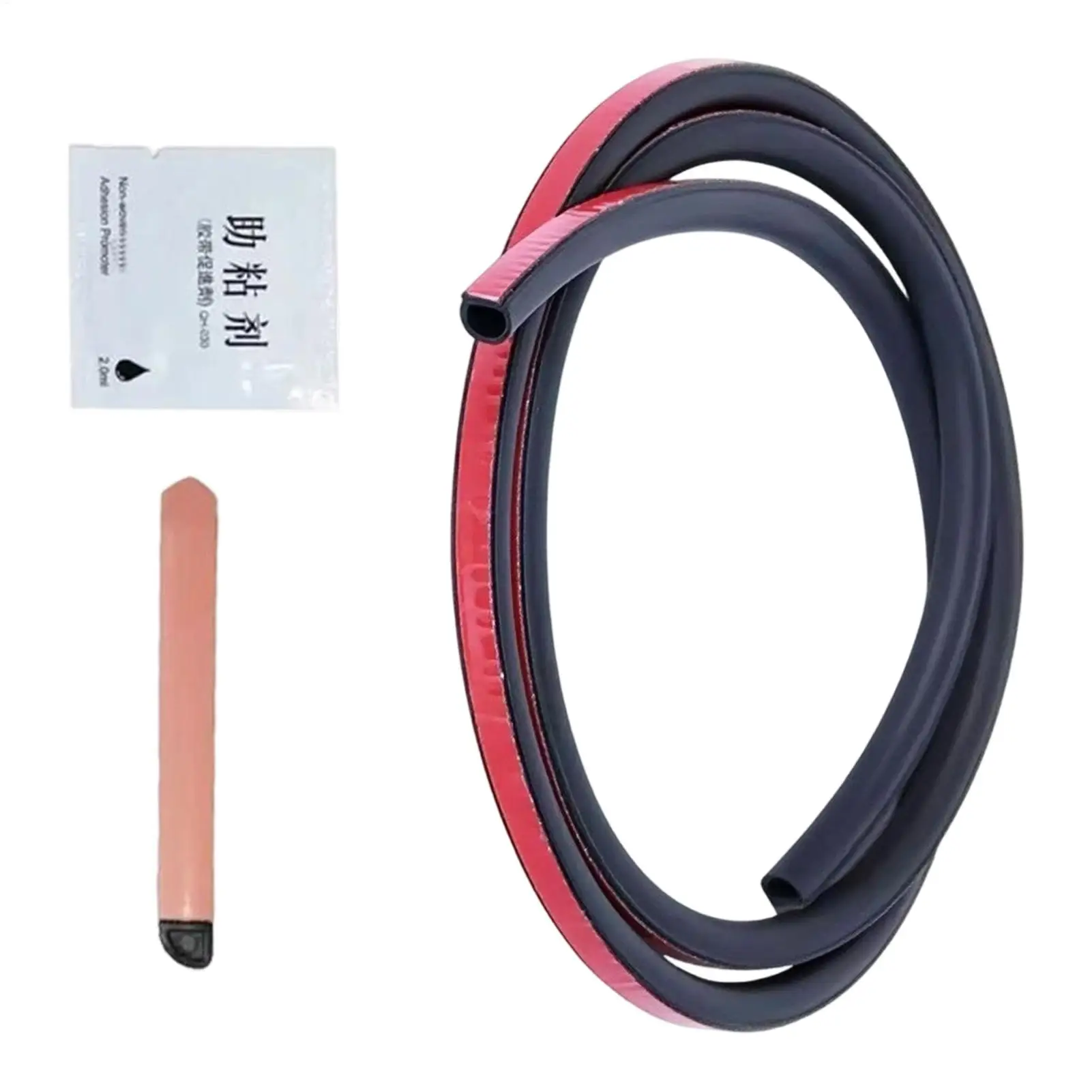 Car Fuel Tank Cap Sealing Strip 90cm Rubber Dustproof Waterproof Seal Strip Fuel Tank Cover Gap Filler Universal Weatherstrip