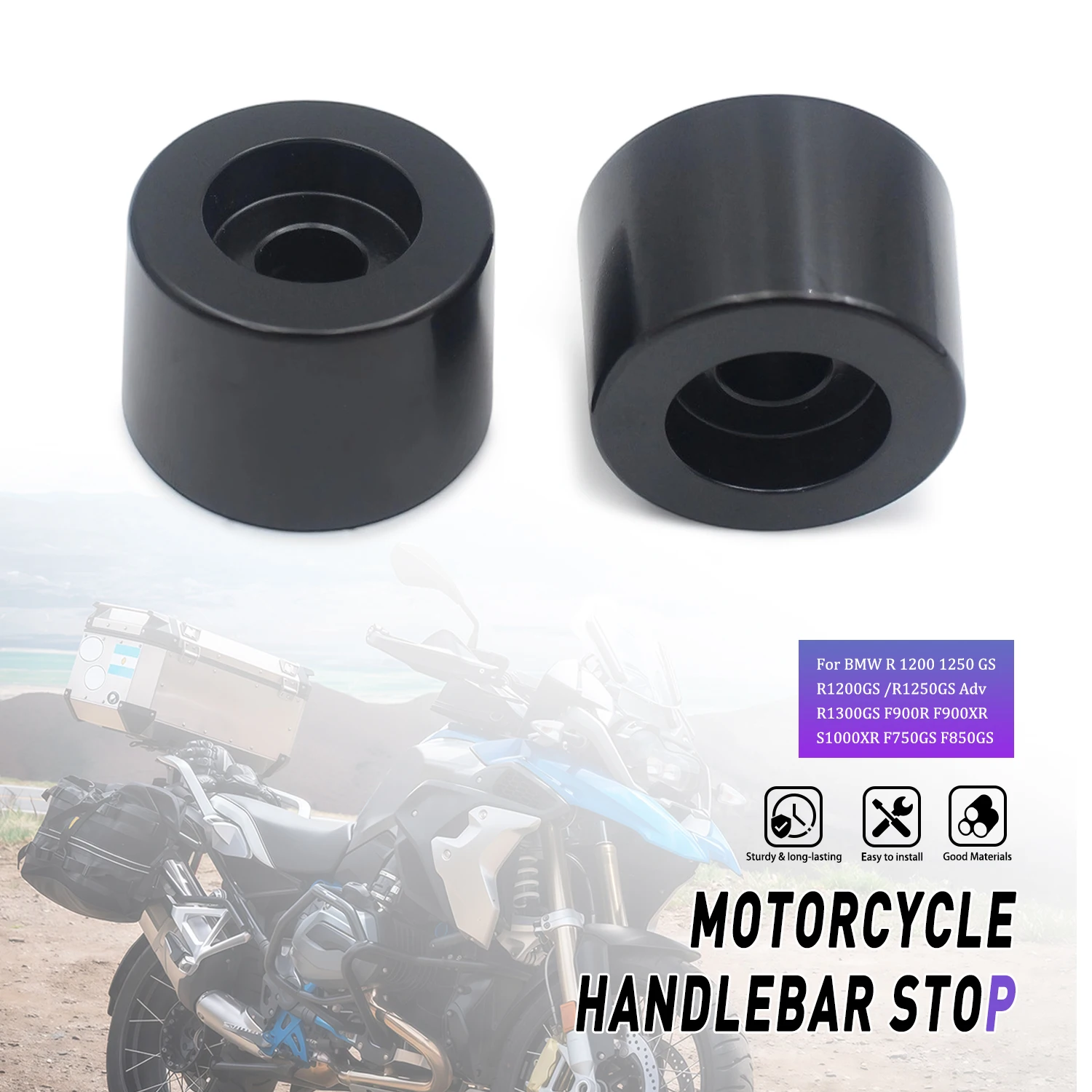 Motorcycle For BMW R 1200 1250 GS R1200GS/R1250GS Adventure R1300GS F900R XR S1000XR F750GS F850GS 2021 Handle Bar End Plug