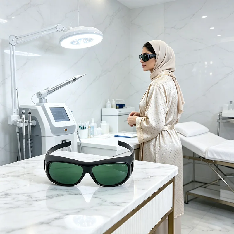 Protective Glasses Protective Glasses For Laser Hair Removal Lazer Full Protection Epilator LED Lead Epilation Radiation