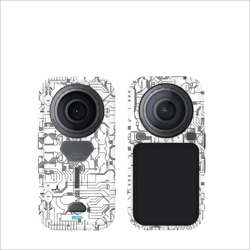Camouflage Protective Sticker for Insta360 X6 Camera—Scratch-Resistant and Leaves No Residue,X6 Full-Coverage Protective Film