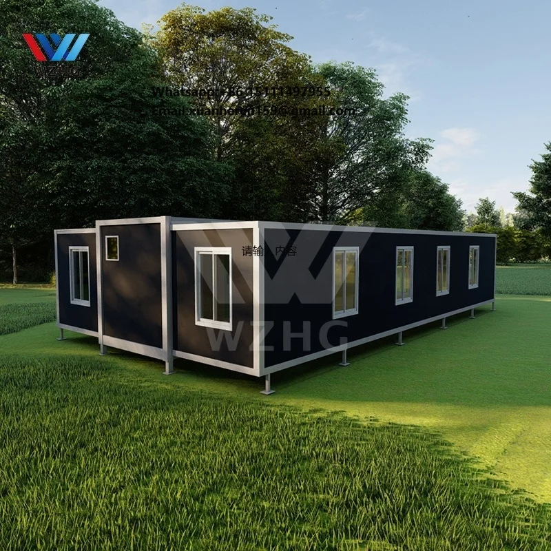 

2br 30ft Container Homes with the 2900mm High Ceilings in Australia 20ft 40ft Folding Expandable Granny Flat Prefabricated Cont