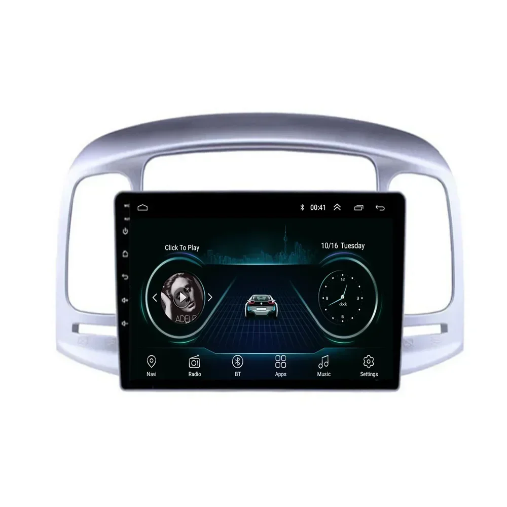 Android 13 Car Dvd for Hyundai Accent 2006-2011 Auto Radio Multimedia Player GPS Support 5G DSP RDS Carplay Camera