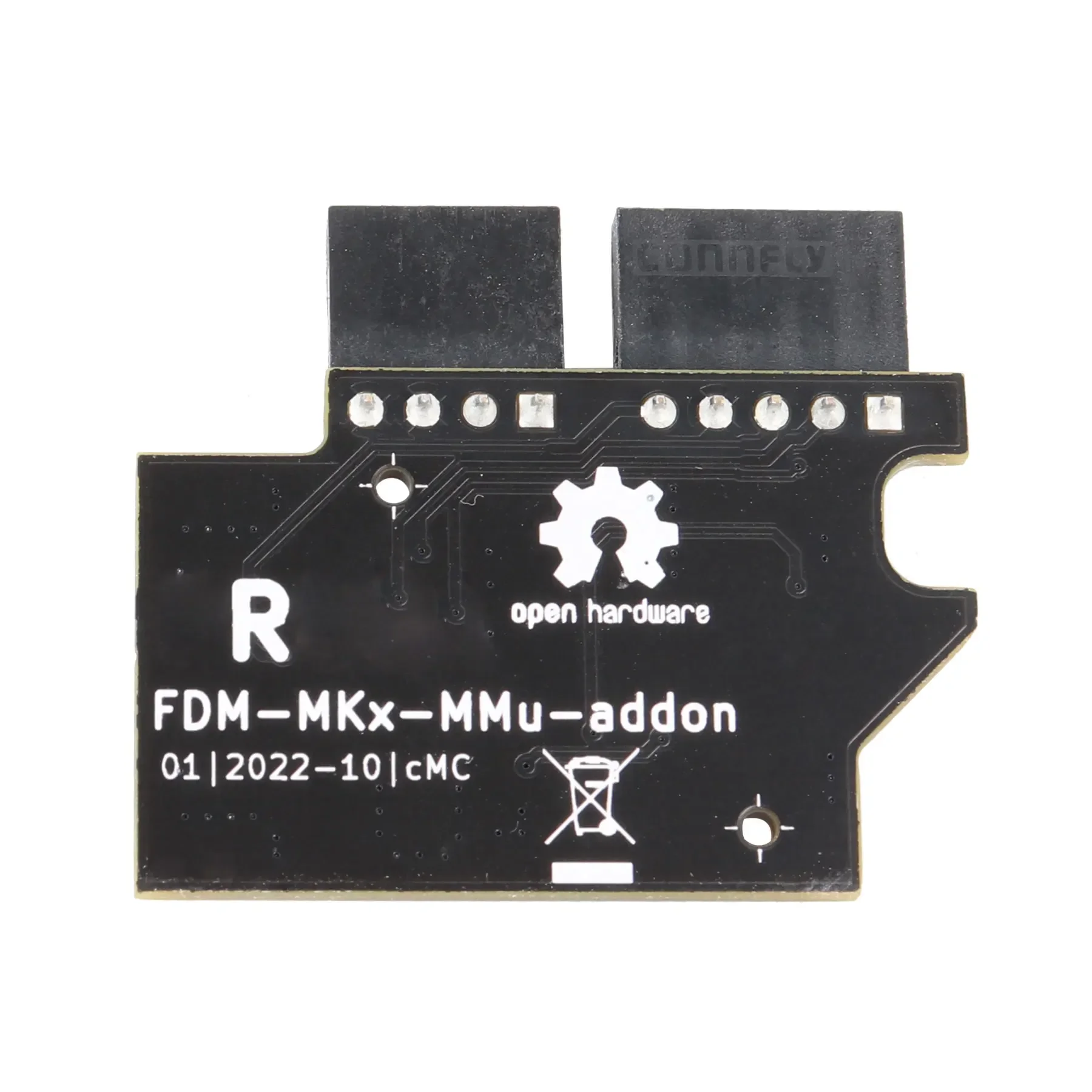Blurolls Prusa I3 MK3 Multi Material 3.0 MMU3 MMU PD Board PD-board Addon with Cable for MMU3 Prusa I3 MK3S MK3S+ MK4