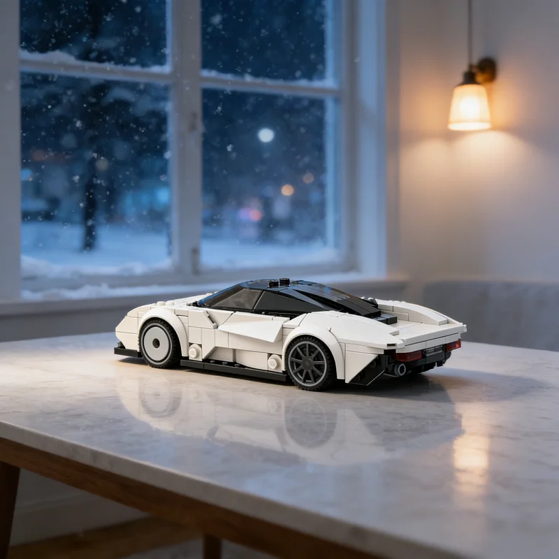 

Набор строительных блоков MOC McLaren Speedtail City Champions, 304 детали, креативный подарок, DIY-конструктор для взрослых и детей, декор для дома и офиса