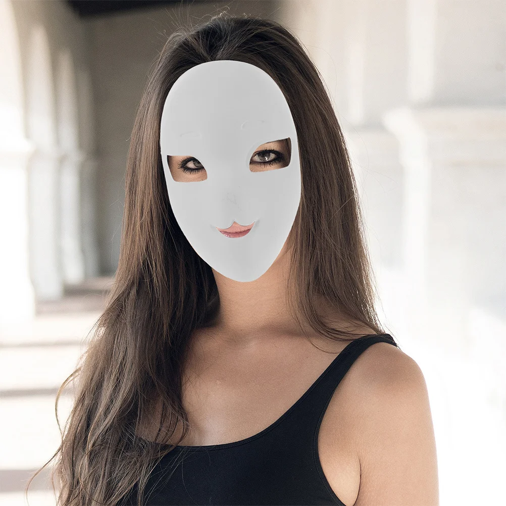 2 uds DIY máscara de zorro en blanco máscaras blancas sin pintar para mascarada boda graduación disfraz fiesta artesanía Graffiti pintura niños adultos