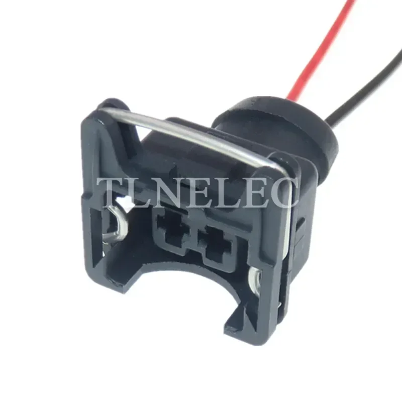 2 Pin Way Car Fuel Injector Electric Wire Socket with Wires Auto Male Female Docking Connector 827551-3 828657-3 106462-1