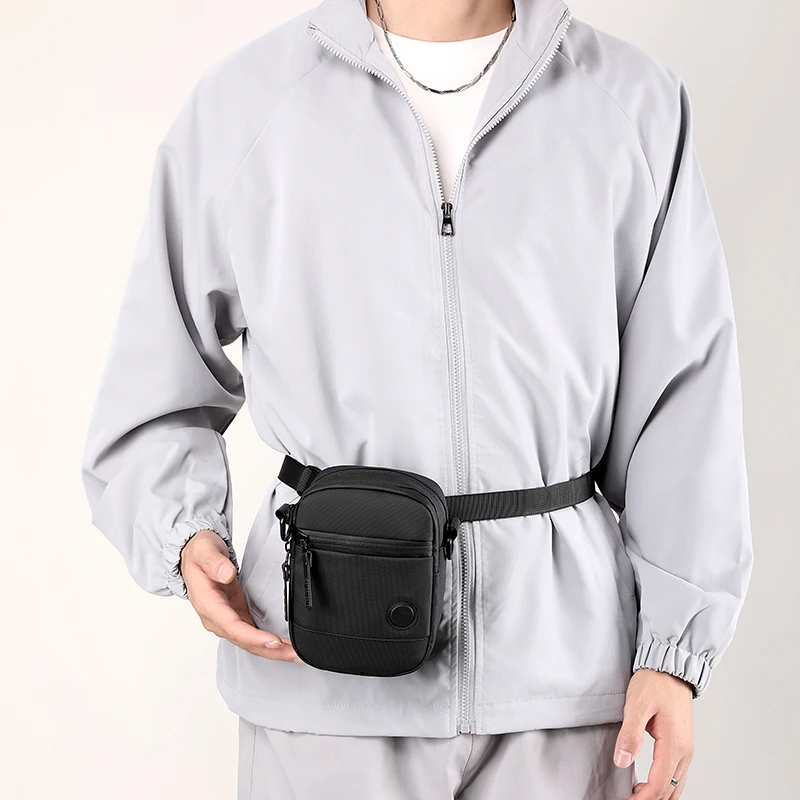 

Casual Outdoor Travel Men's Crossbody Bag Multifunctional Spor New Small Waist Bag Leisure Bag Fem Single oulder Bag