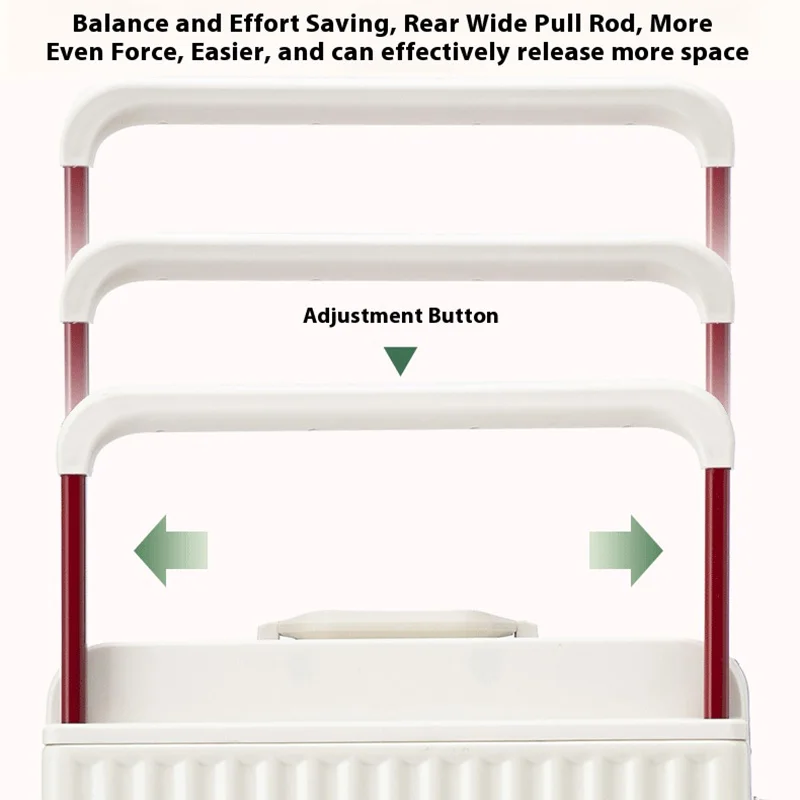 20/24/26 بوصة ABS حقيبة سفر مقبض واسع الجبهة افتتاح الأمتعة مع منفذ USB حامل هاتف عجلات الفرامل للنساء الرجال رحلة