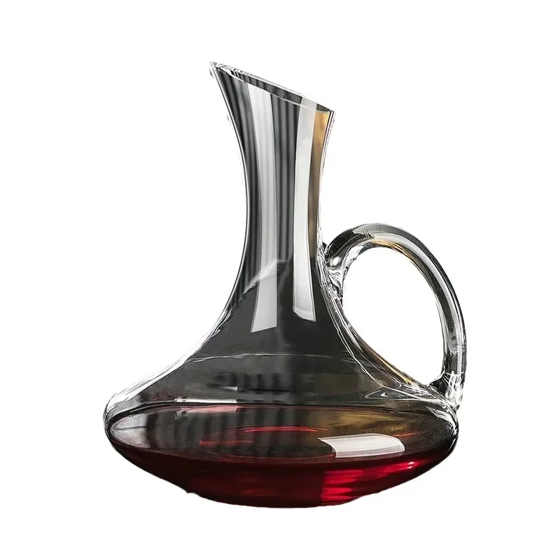

High value waterfall fast crystal glass decanter red wine filter household
