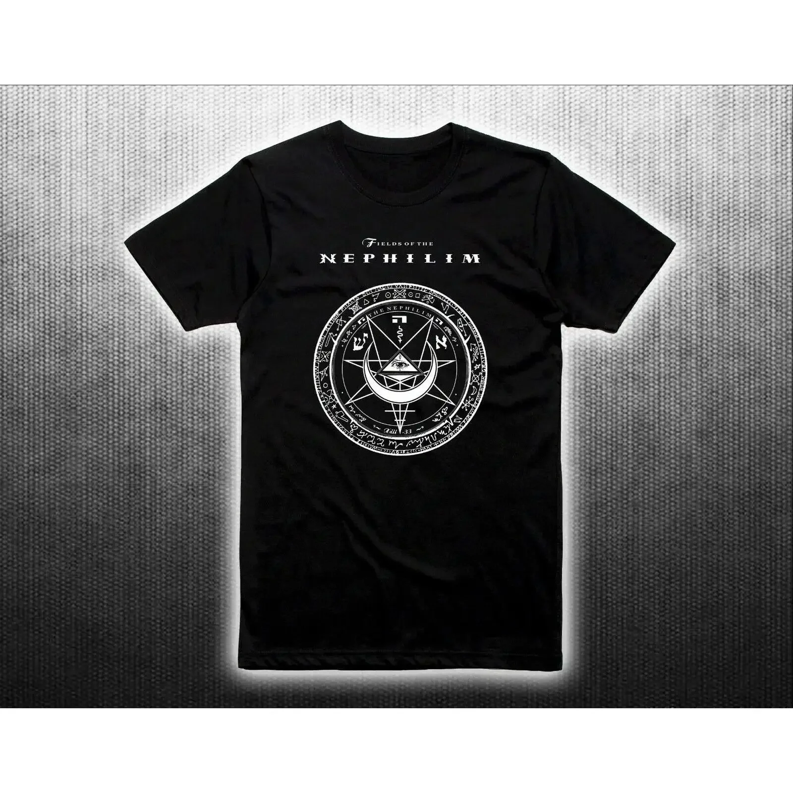 Fields of Nephilim T Shirt Man Woman Goth vintage Washed Top For Everyday Wear fashion homme Slightly Stylish Soft Unisex