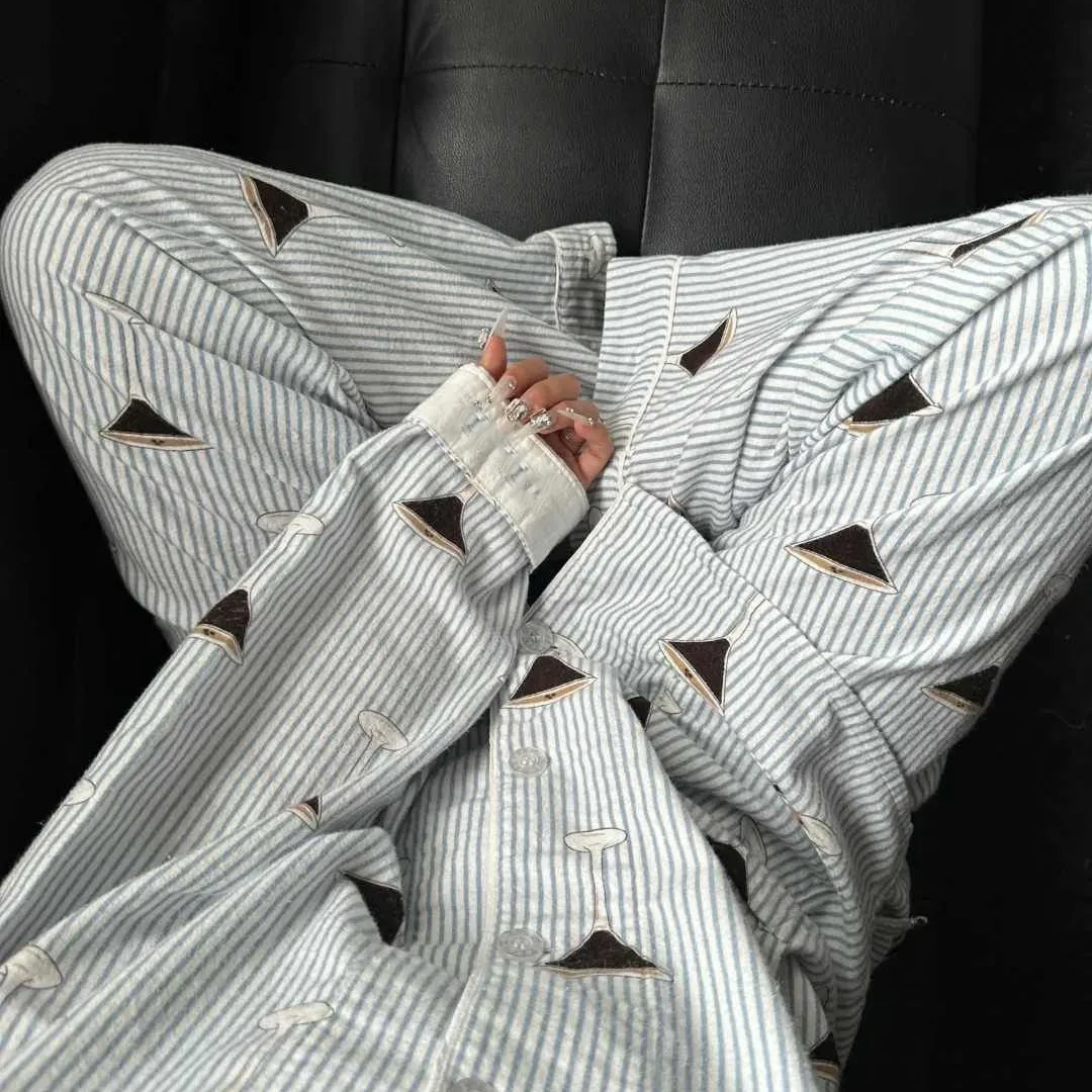 

Pjs Setwomen's Pajama Setwomen's Spring and Autumn Pajamasfashionable Home Clothes, Pajamasversatile Home Clothingcute