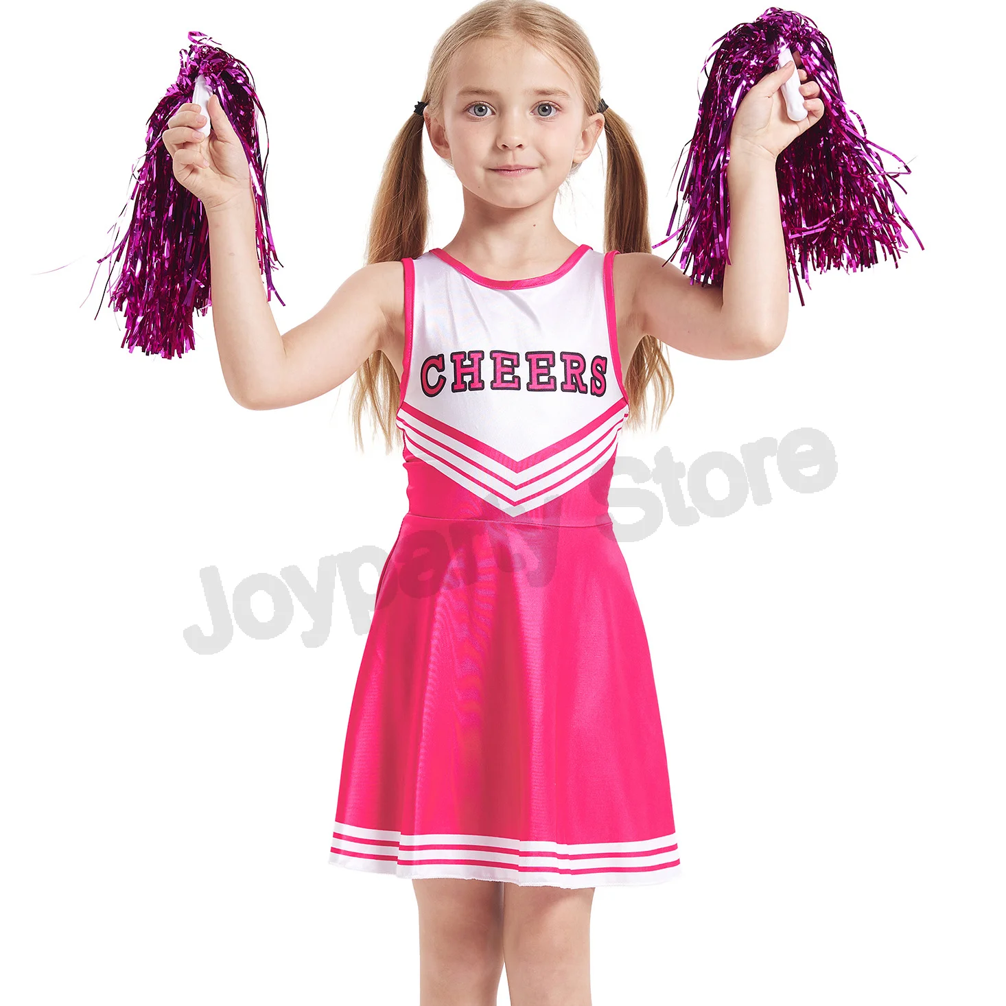 الأطفال التشجيع كرة القدم Babycue تنورة مرحلة الأداء التقليدي زي الأطفال الفتيات هالوين كرنفال زي