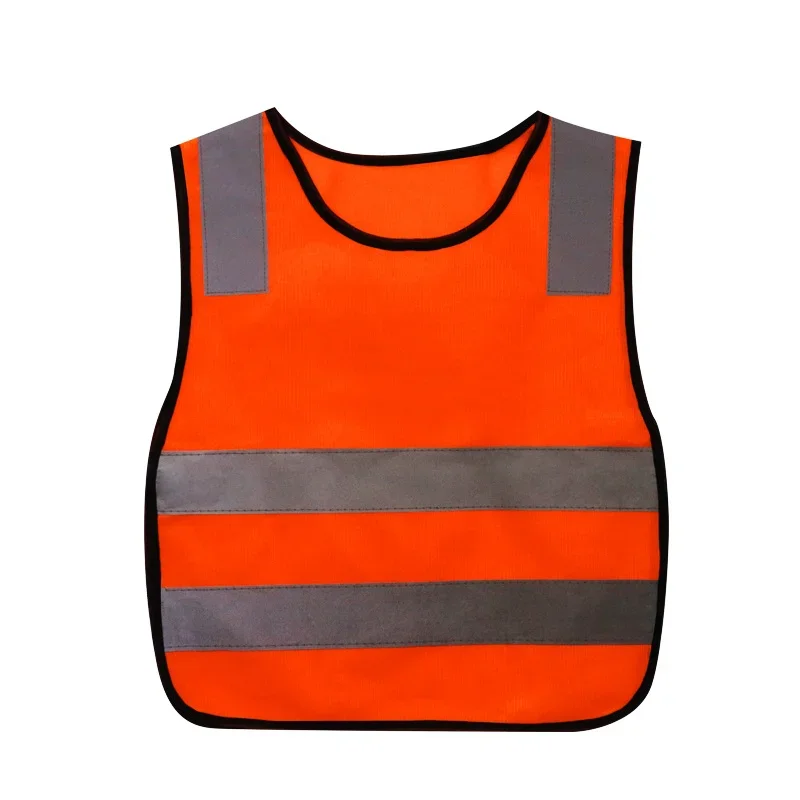 Kids High Visibility Reflective Vest Children Traffic Safety Vest Yellow Waistcoat Children Jackets with Reflective Strips