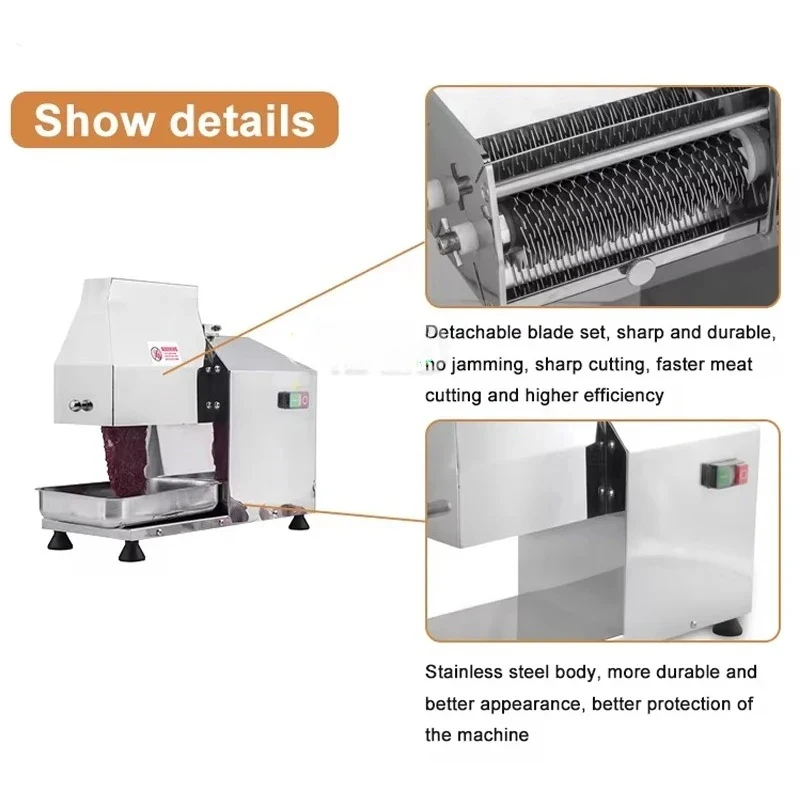 High Peormance Tender hine, Fully Automatic Chicken Tenderizer, Meat Chopping edder